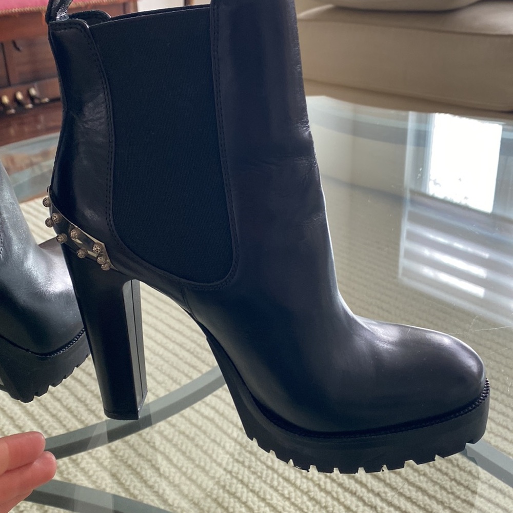 Alexander Black high platform boots - Picture 4 of 10